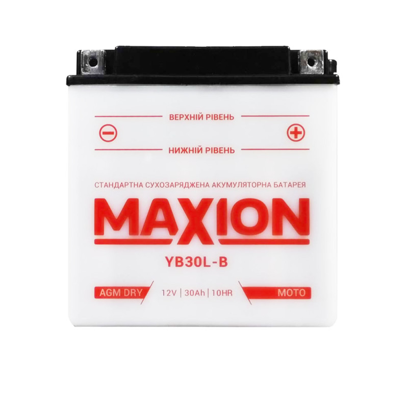 MOTO YB 30L-B MAXION (12V, 30A) 2шт/ящ