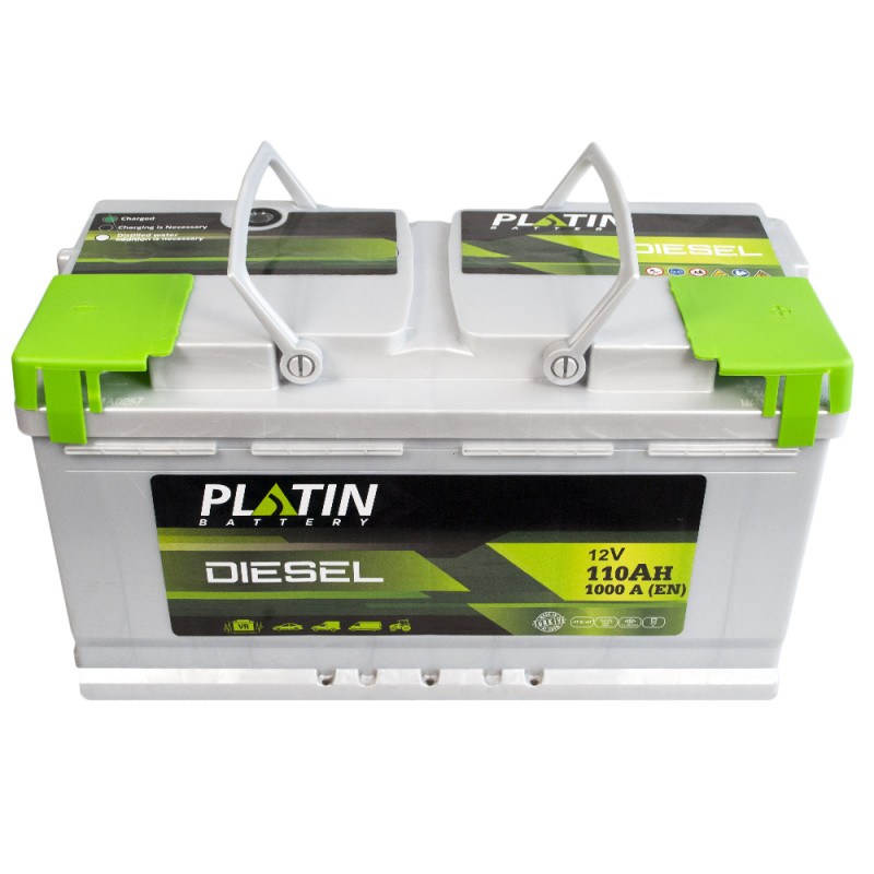 Автомобільний акумулятор PLATIN Silver Diesel MF 110Ah 1000A R+ (L5)