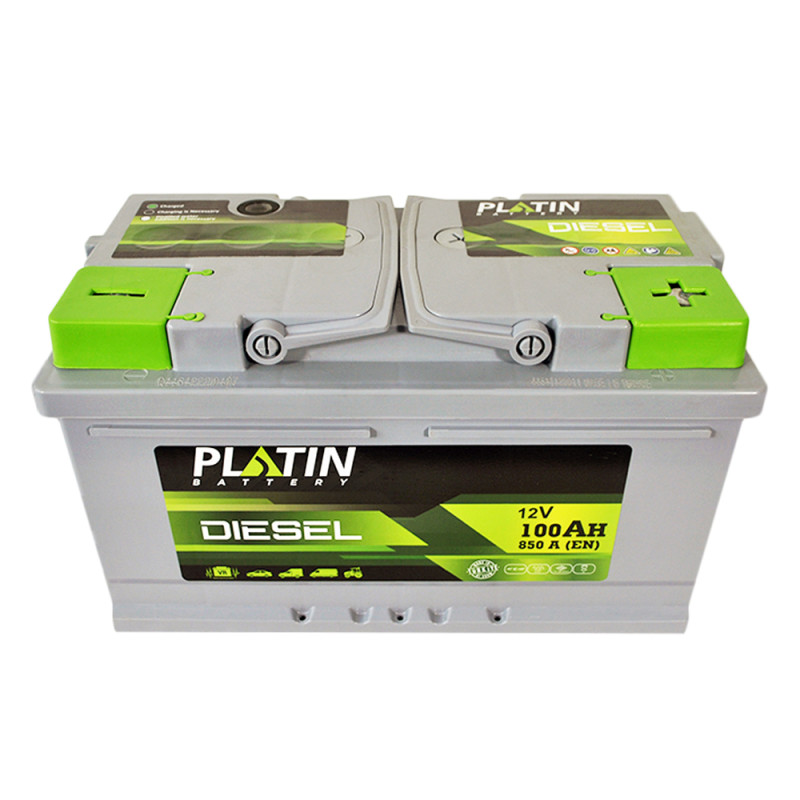 Автомобільний акумулятор PLATIN Silver Diesel MF 100Ah 850A R+ (LB4)