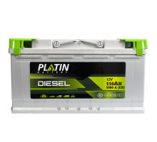 Автомобільний акумулятор PLATIN Silver Diesel MF 110Ah 1000A R+ (L5)