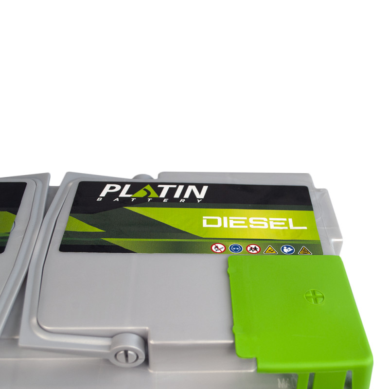 Автомобільний акумулятор PLATIN Silver Diesel MF 110Ah 1000A R+ (L5)