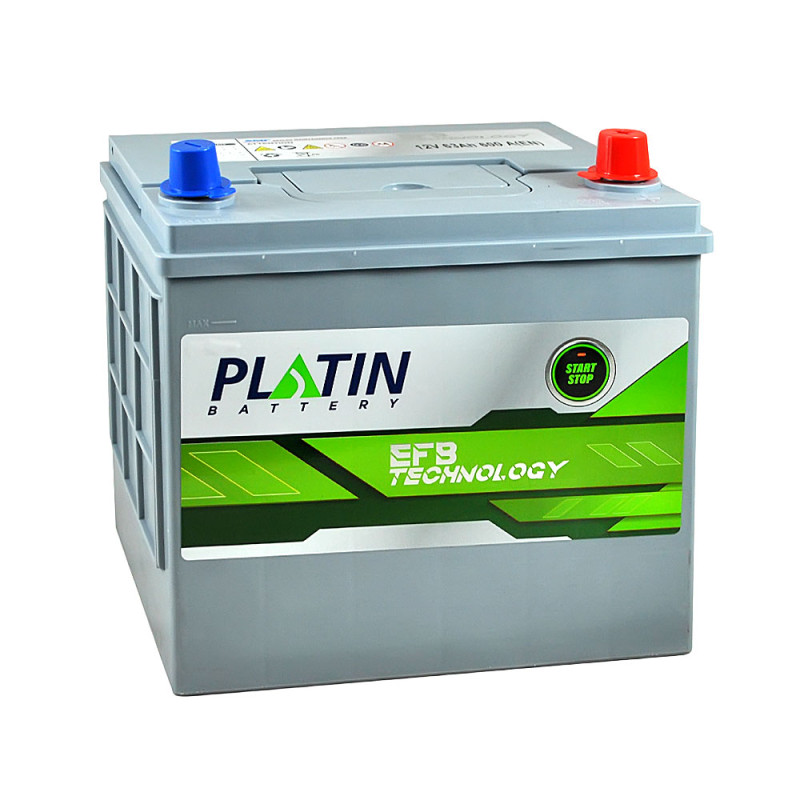 PLATIN EFB Asia SMF 63Ah 600A R+ (D23)