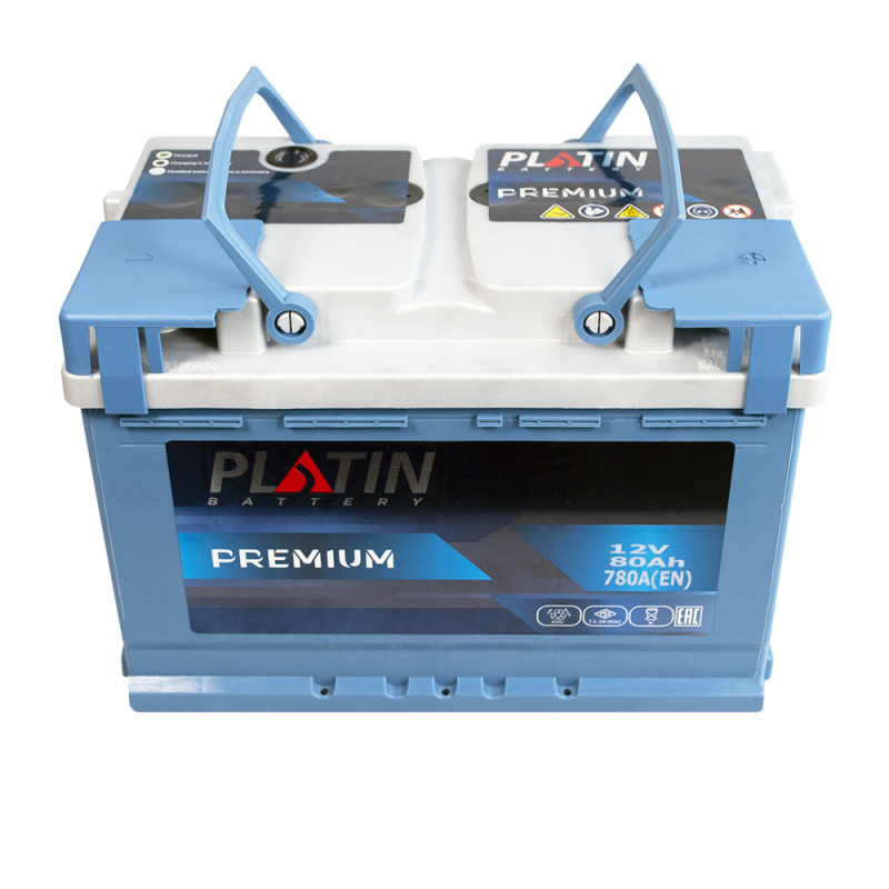 Автомобільний акумулятор PLATIN Premium MF 62Ah 640A R+ (L2)