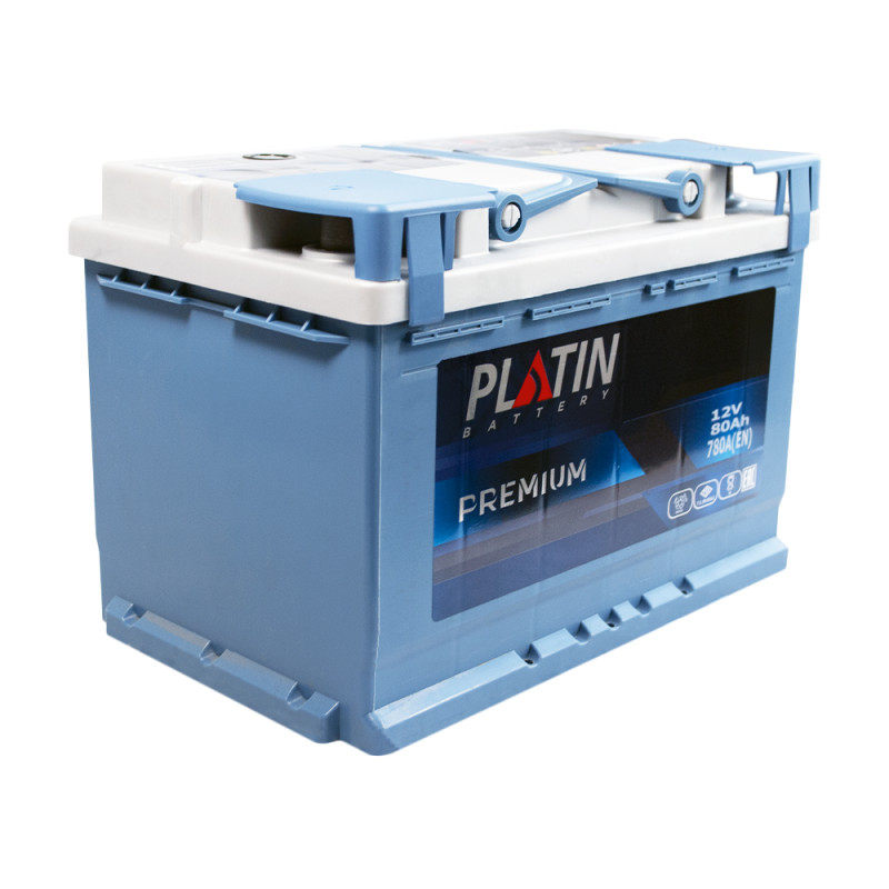 Автомобільний акумулятор PLATIN Premium MF 62Ah 640A R+ (L2)