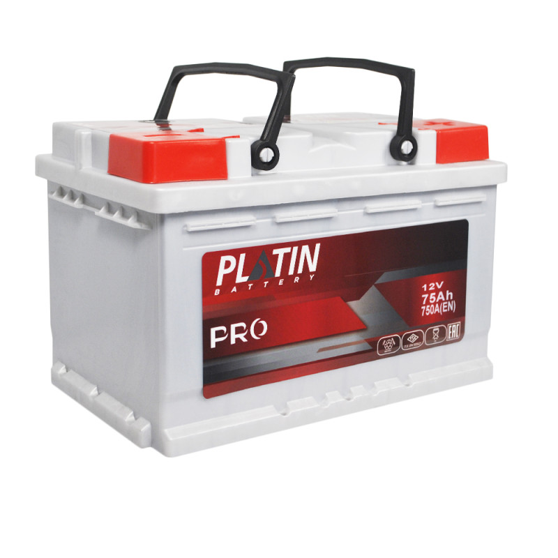 PLATIN Pro MF 75Ah 750A R+ (L3В)