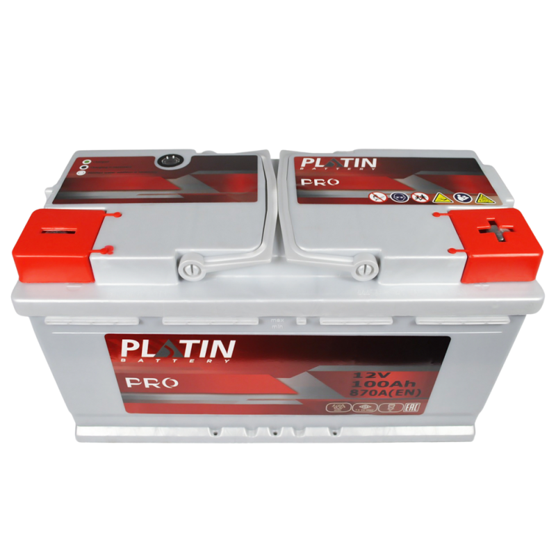 Автомобільний акумулятор PLATIN Pro MF 100Ah 870A R+ (L5)