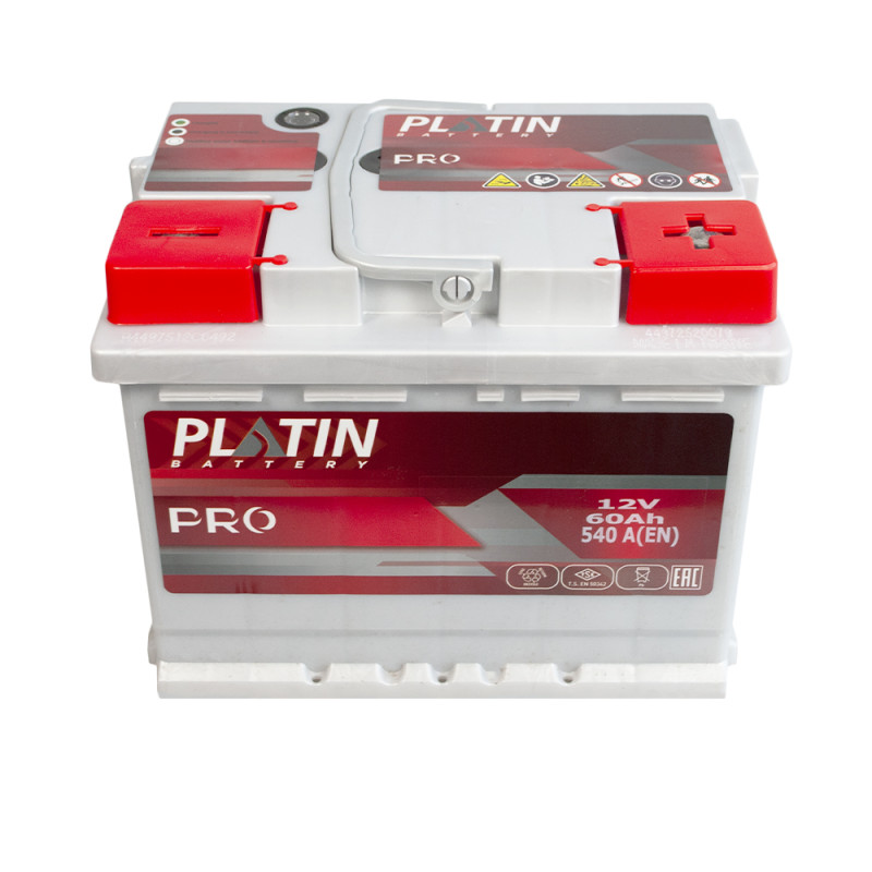 Автомобільний акумулятор PLATIN Pro MF  60Ah 540A R+ (L2)