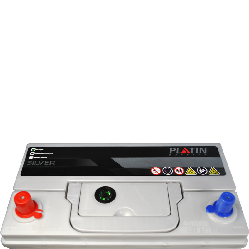 Автомобільний акумулятор PLATIN Silver Asia SMF 55Ah 520A L+ (NS60) т.к.