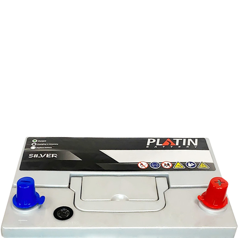 Автомобільний акумулятор PLATIN Silver Asia SMF 80Ah 780A R+ (N50) н.к.