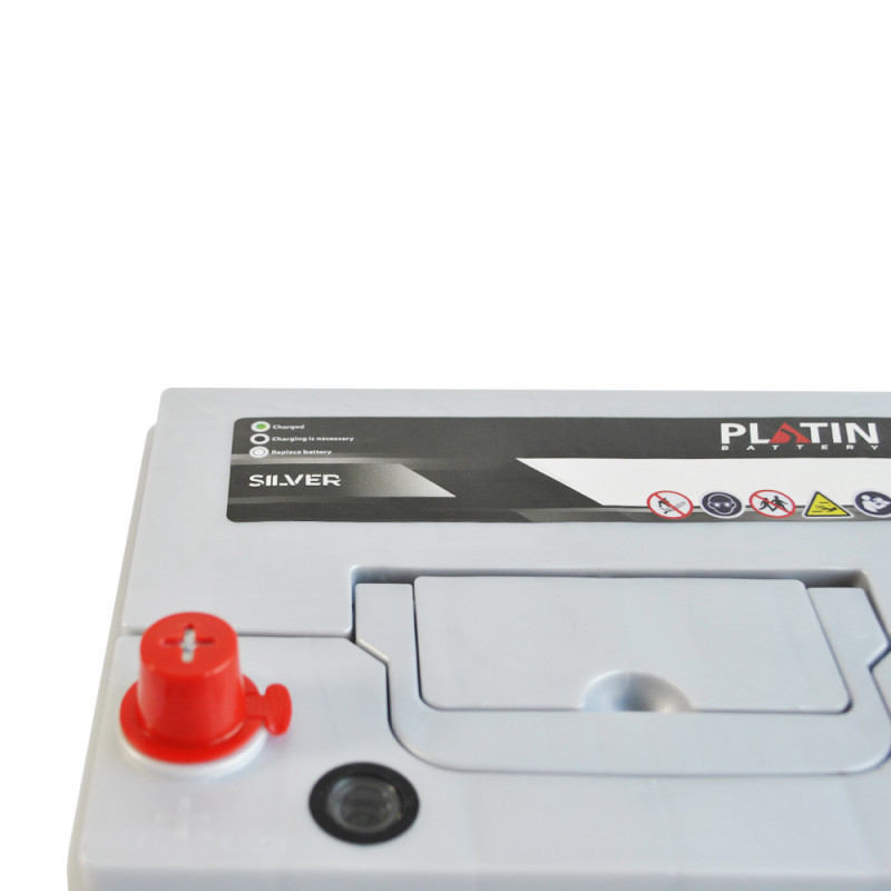 Автомобільний акумулятор PLATIN Silver Asia SMF 60Ah 600A L+ (D23) н.к.