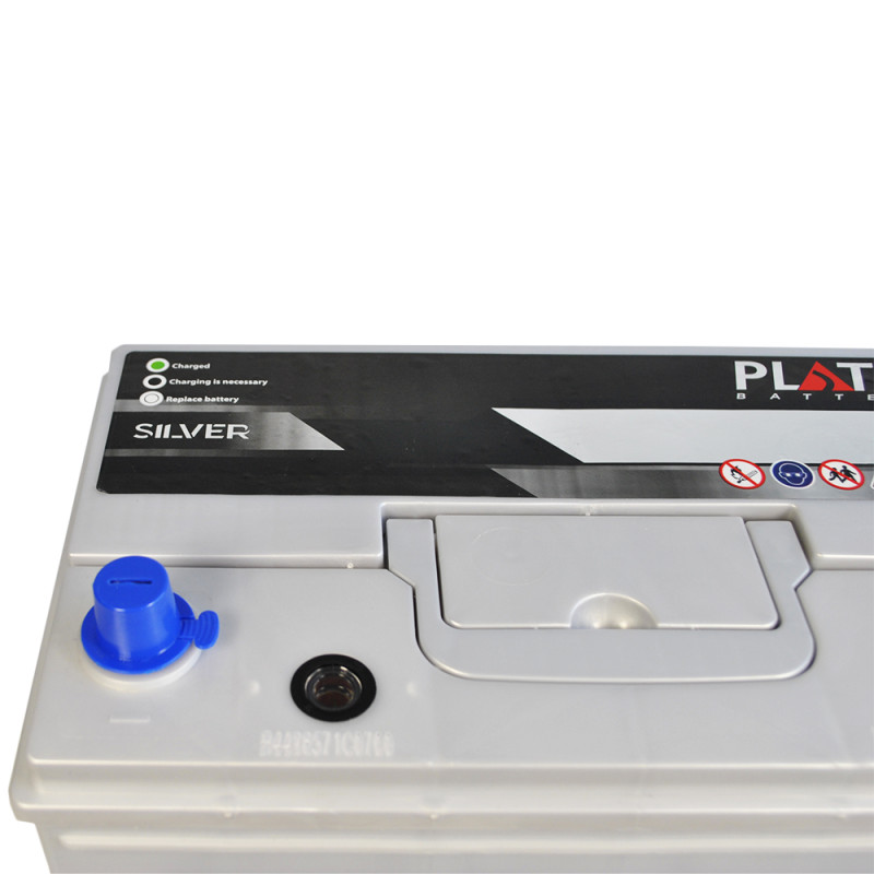 Автомобільний акумулятор PLATIN Silver Asia SMF  95Ah 830A R+ (N70)  н.к.