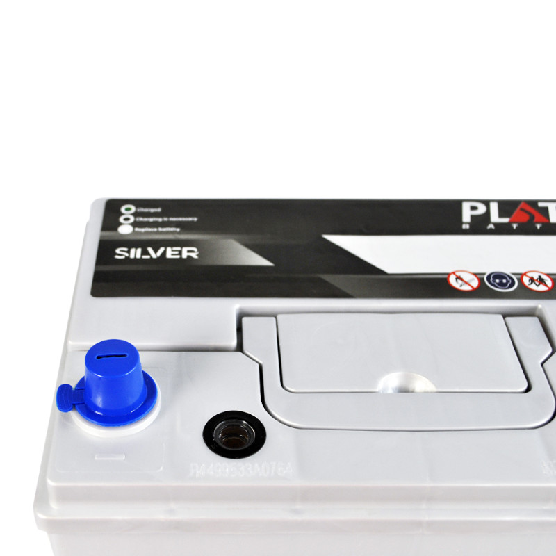 Автомобільний акумулятор PLATIN Silver Asia SMF 75Ah 720A R+ (N50) н. к.