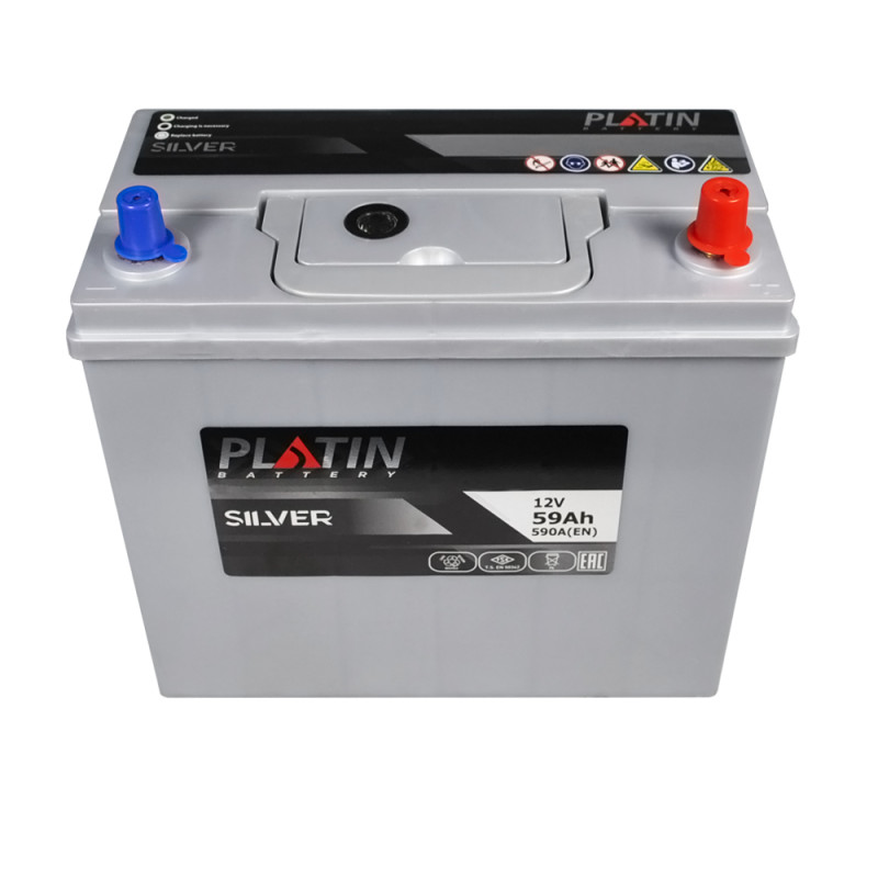 PLATIN Silver Asia SMF 59Ah 590A R+ (NS60) т.к.