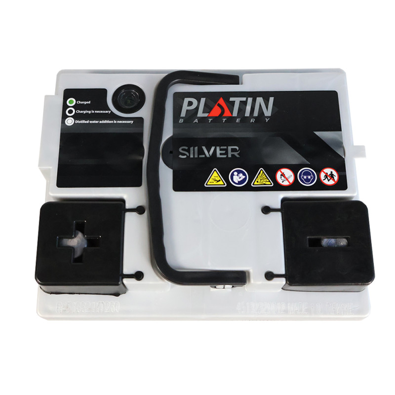 Автомобільний акумулятор PLATIN Silver MF 55Ah 520A L+ (h=175)