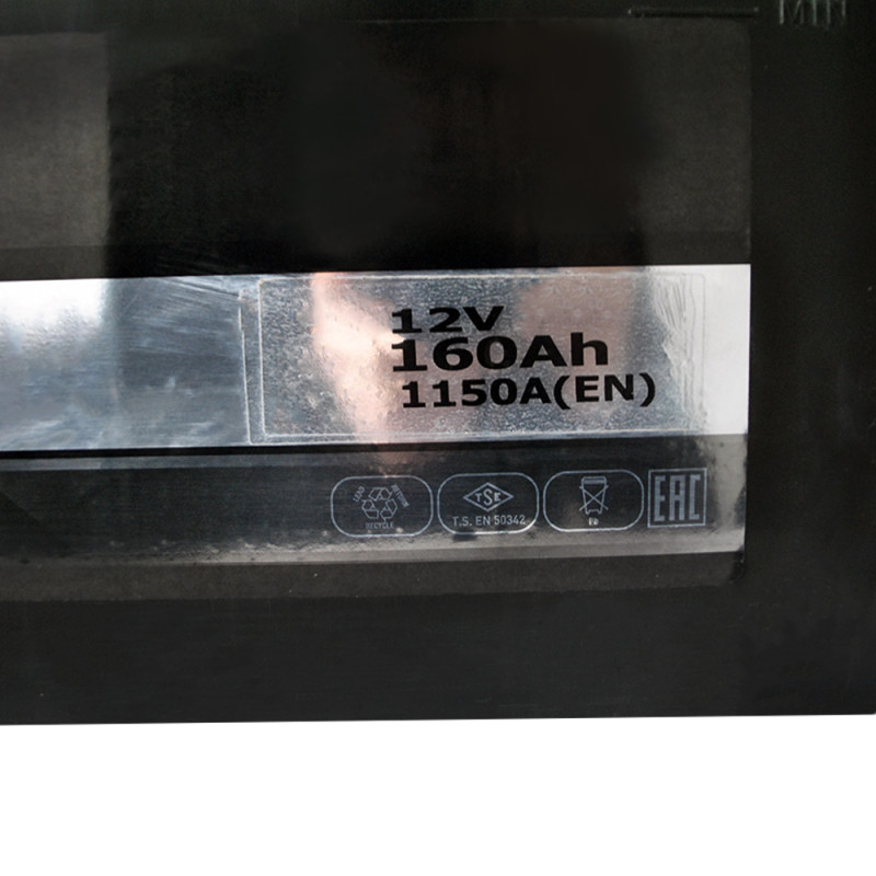 Автомобільний акумулятор PLATIN Silver 160Ah 1150A L+ (лівий +) MF D5