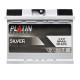 Автомобільний акумулятор PLATIN Silver MF 60Ah 600A R+ (LB2)