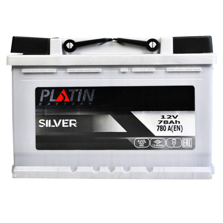 Автомобільний акумулятор PLATIN Silver MF  78Ah 780A R+ (L3)