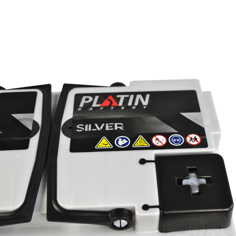 Автомобільний акумулятор PLATIN Silver MF 80Ah 780A R+ (L3)