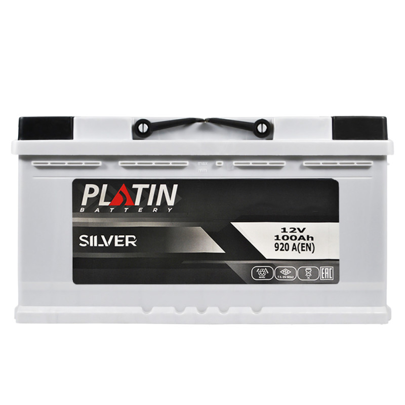Автомобільний акумулятор PLATIN Silver MF 100Ah 920A R+ (L5)