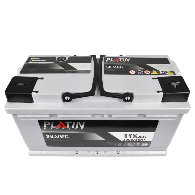 Автомобільний акумулятор PLATIN Silver MF 110Ah 1000A R+ (L5)