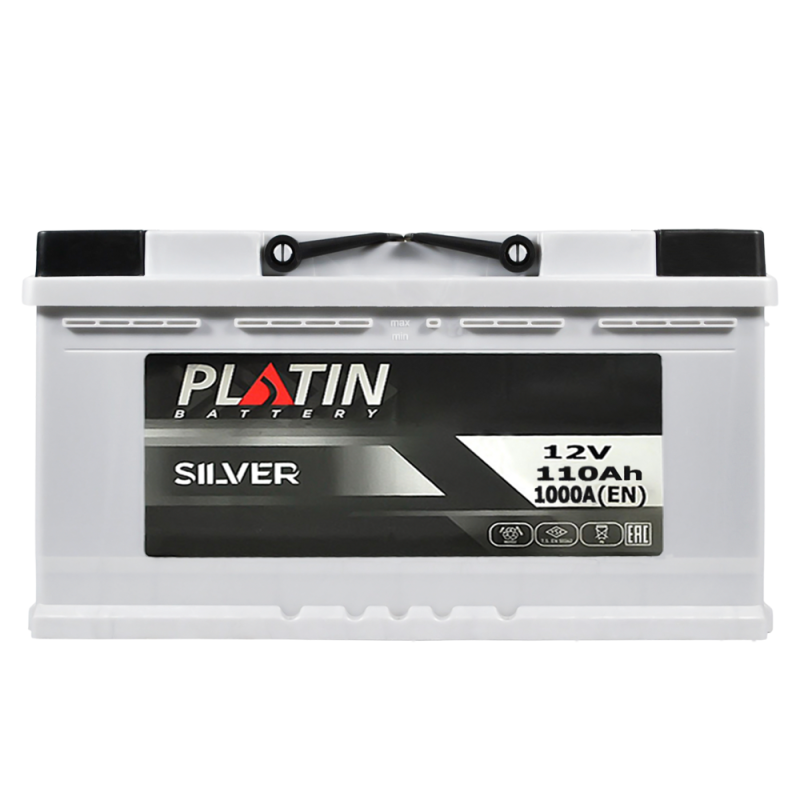 Автомобільний акумулятор PLATIN Silver MF 110Ah 1000A R+ (L5)