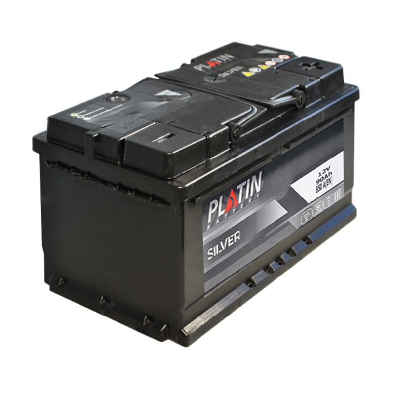Автомобільний акумулятор PLATIN Silver MF 90Ah 850A R+ (LB4)