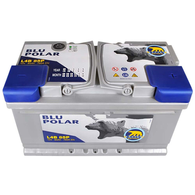 Автомобільний акумулятор BAREN Blu polar 85Аh 760А R+ (h=175) (LB4)