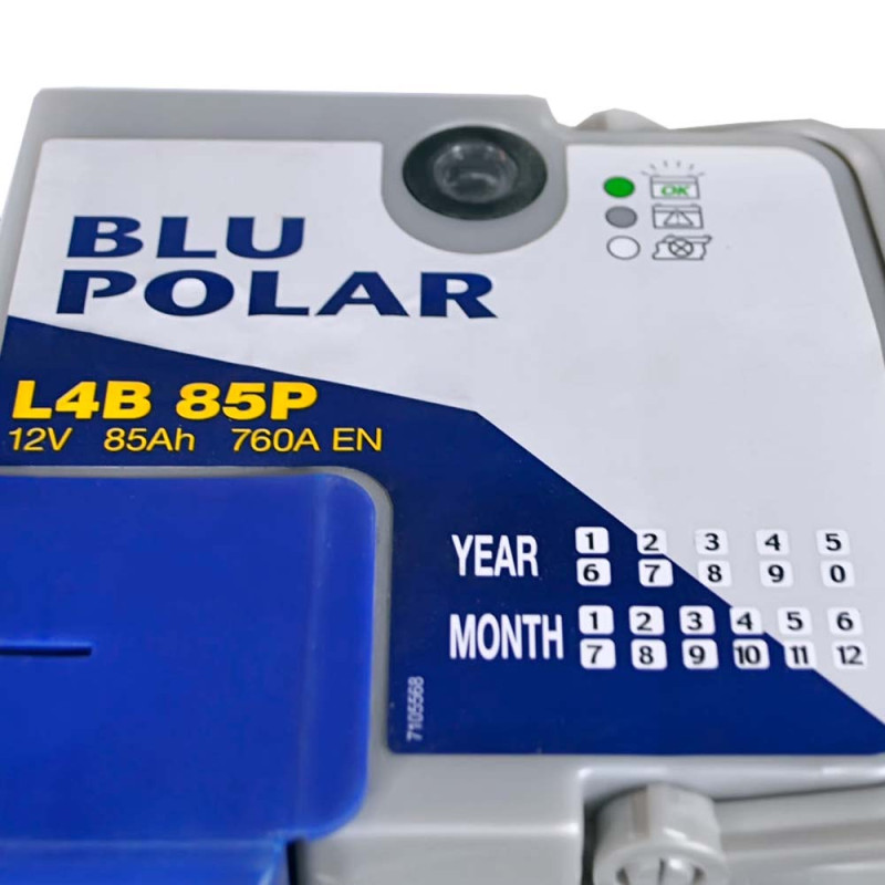 Автомобільний акумулятор BAREN Blu polar 85Аh 760А R+ (h=175) (LB4)