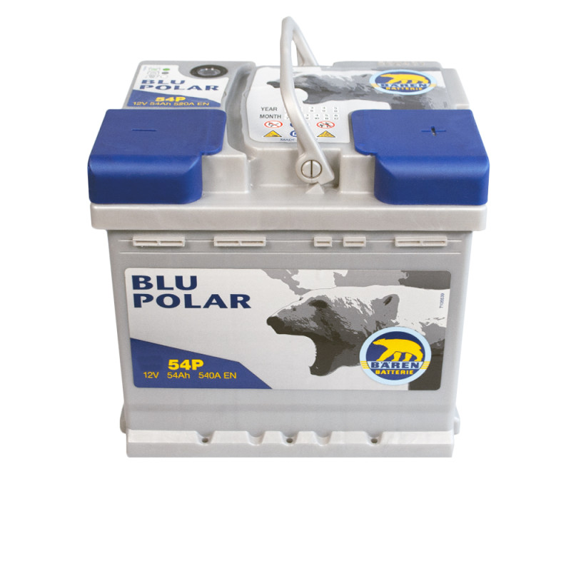 Автомобільний акумулятор BAREN Blu polar 54Аh 540А R+ (LB2)