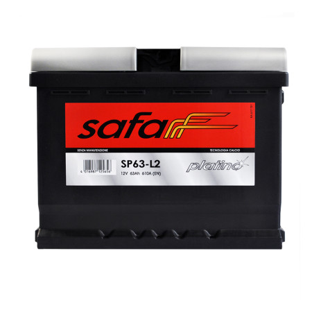 Автомобільний акумулятор SAFA Platino 63Ah 610A R+ (563 400 061) (L2)