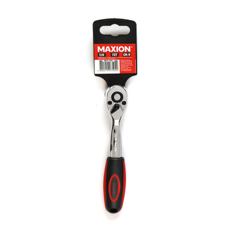 Тріскачка 1/4", 72 зуби, Cr-V, MAXION MXTL-RH4