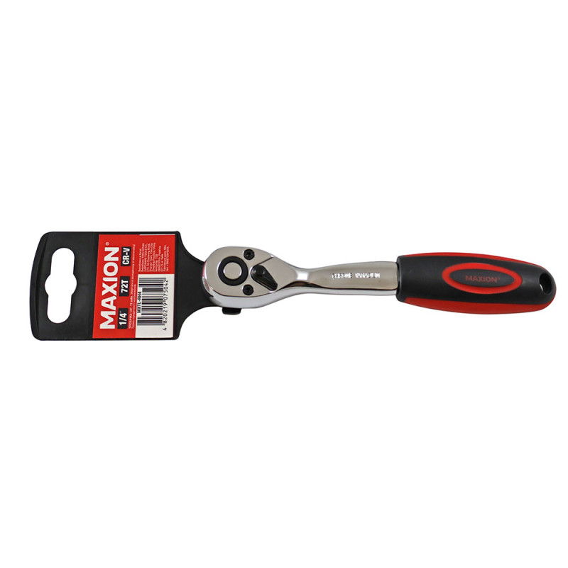 Тріскачка 1/4", 72 зуби, Cr-V, MAXION MXTL-RH4