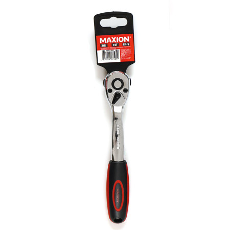 Тріскачка 3/8", 72 зуби, Cr-V, MAXION MXTL-RH8
