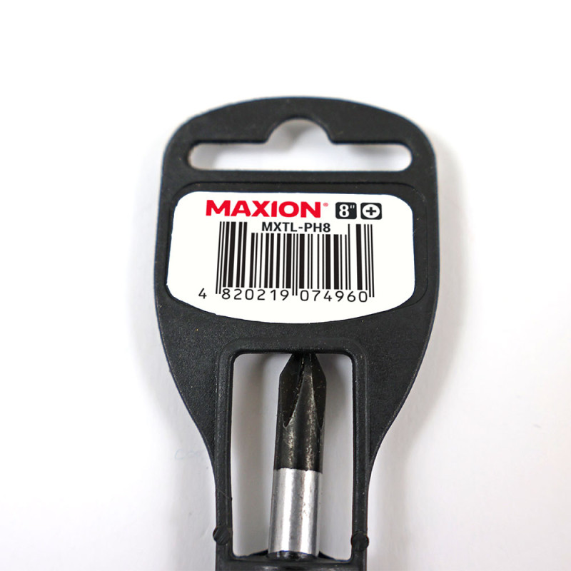 Викрутка хрестова 8"(+), (203 мм), Cr-V, MAXION MXTL-PH8