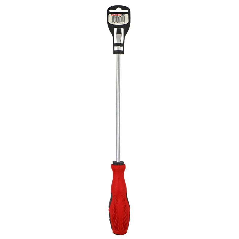 Викрутка шлицьова 8"(-), (203 мм), Cr-V, MAXION MXTL-SL8