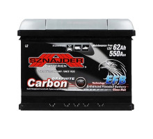 Автомобільний акумулятор SZNAJDER Carbon Start Stop EFB 62Аh 550А R+ (L2) (562 05)