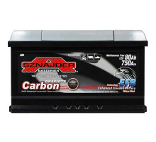 Автомобільний акумулятор SZNAJDER Carbon Start Stop EFB 80Аh 750А R+ (LB4) (580 08)