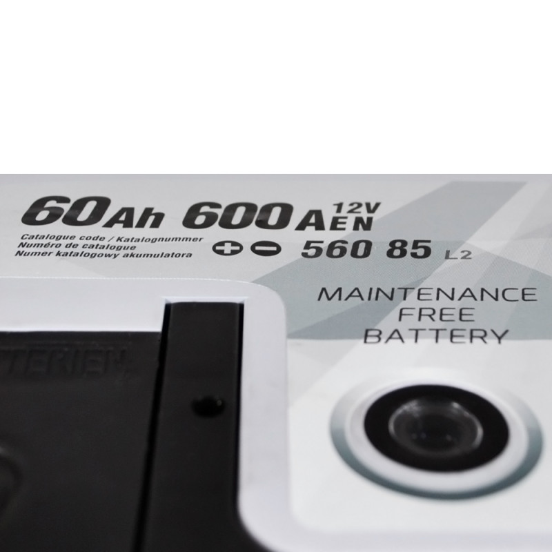 Автомобільний акумулятор SZNAJDER Silver 60Ah 600A L+ (L2) (560 85)