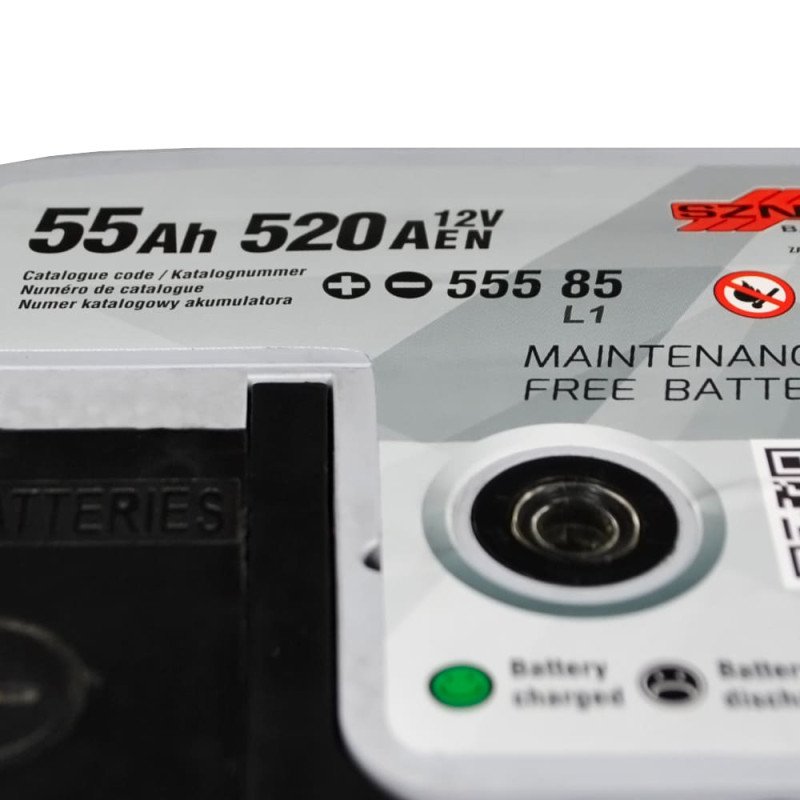 Автомобільний акумулятор SZNAJDER Silver 55Ah 520A L+ (L1) (555 85)
