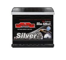 Автомобільний акумулятор SZNAJDER Silver 55Ah 520A L+ (L1) (555 85)