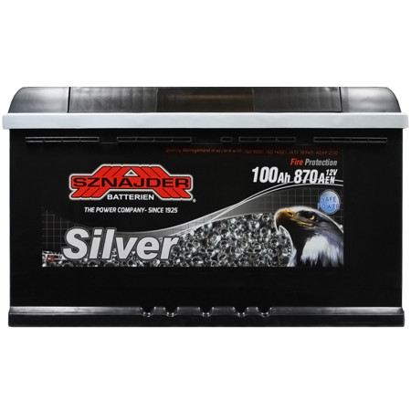 Автомобільний акумулятор SZNAJDER Silver 100Ah 870A R+ (L5) (600 83)