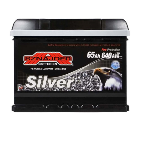 Автомобільний акумулятор SZNAJDER Silver 65Ah 640A R+ (L2) (565 83)