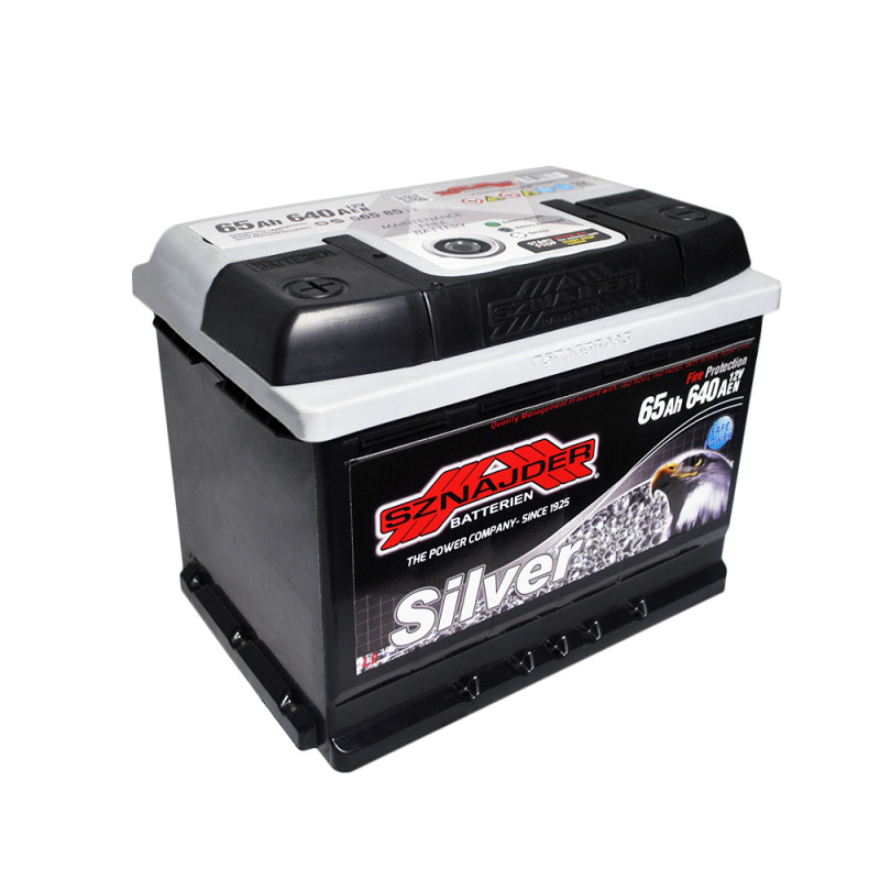 Автомобільний акумулятор SZNAJDER Silver 65Ah 640A L+ (L2) (565 85)