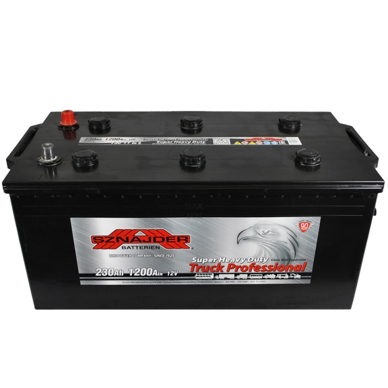 Автомобільний акумулятор SZNAJDER Truck Freeway 230Ah 1200A L+ (D6) (730 11)