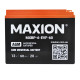 Акумулятор тяговий MAXION MXBT-6-EVF-60 (12V, 60Ah, +/-)