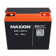 Акумулятор тяговий MAXION MXBT-6-DZM-20 (12V, 20Ah, -/+)