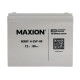 Акумулятор тяговий MAXION MXBT-6-EVF-80 (12V, 80Ah, +/-)