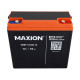 Акумулятор тяговий MAXION MXBT-6-DZM-18 (12V, 18Ah, -/+)