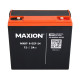Акумулятор тяговий MAXION MXBT-6-DZF-24 (12V, 24Ah, -/+)