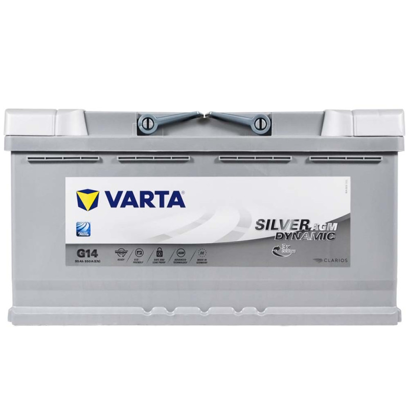 Автомобільний акумулятор VARTA Silver Dynamic AGM (G14) 95Ah 850А R+ (L5)